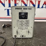 Sprague Kwik-test KT-1 Capacitor Tester Vintage Tube Equipment Untested. Fixed Price $29.95.