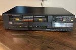 Sansui D-W10 Double Cassette Deck Stereo Tape Player Recorder. Fixed Price $74.00.