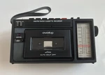 Vintage *new* Evertop Model MCTR-202 Cassette Tape Recorder Am/fm Radio. Fixed Price $59.00.