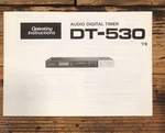 Pioneer DT-530 Digital Timer Owners / User Manual *original*. Fixed Price $19.97.