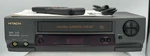 Hitachi VT-MX4510A Vcr With Remote Manuel Tested Black Very Good Condition. Fixed Price $39.99.