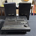 Soundesign Am-fm Stereo Receiver Double Cassette Recorder 5888BLK With Speakers. Fixed Price $29.99.