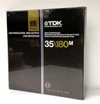 Vintage Tdk SA35-180M 10.5 Inch Reel To Recording Tape Sealed. Fixed Price $267.99.