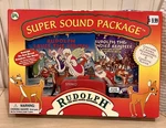 Vintage Rudolph Cassette Player Tape, Books Gift Super Sound 1998 Nib. Fixed Price $39.50.