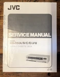 Jvc KD-D50A Cassette Service Manual *original*. Fixed Price $19.97.