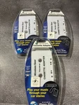 Wireless Gear Cassette ADAPTER-GO243- For Ipods, Iphones, Cds, Dvd + More. (3). Fixed Price $24.99.