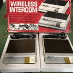 Realistic Vintage Wireless Intercom Plug Talk Station Cat No 43-209 Working. Fixed Price $39.99.