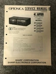 Optonica Model RT-6002/ RT-6006/ RT-6002C/ RT-6006C Service Manual. Fixed Price $15.00.