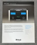 Mcintosh MC252 Amplifier: Information & Specifications Page J01136. Fixed Price $14.79.