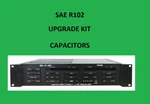 Stereo Receiver Sae R102 Repair Kit - All Capacitors. Fixed Price $78.00.