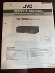 Jvc TD-X331 TDX331 A/b/c/e/g/j/ Tape Deck Repair Service Manual Usa **original**. Fixed Price $13.99.