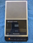 Vintage Panasonic Slimline Tape Recorder EC1 26898 Battery Tested - No. Fixed Price $21.05.