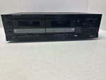 Kenwood Stereo Double Cassette Deck KX-66W Tested & Works. Fixed Price $89.00.