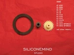 For Sharp Gf, Rt, Optonica : Idler Tire And Take-up Rubber + Intermediate Gear. Fixed Price $25.00.