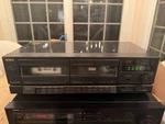 Vintage Aiwa AD-WX505 Double Cassette Deck.. Fixed Price $45.00.