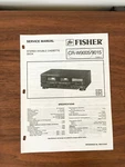 Fisher CR-W9005 CR-W9015 Cassette Service Manual *original*. Fixed Price $14.97.