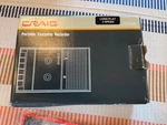 Craig J109A Voice Actuated Cassette Tape Player Recorder, Tested. Fixed Price $49.99.
