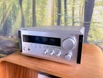 Vintage Yamaha RX-E100 Mini Micro Stereo Receiver Silver Works High End 40 Watt. Fixed Price $89.00.