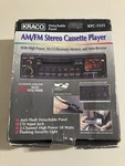 Kraco KEC-1515 Am/fm Stereo Cassette Player Radio New Old Stock Very Rare. Fixed Price $109.99.