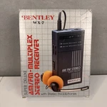 Vintage Bentley WX-7 Am/fm Walkman-style Radio W/ Stereo Headphones New Box. Fixed Price $29.99.