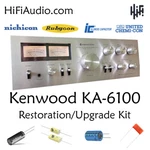 Kenwood KA-6100 Rebuild Restoration Recap Service Kit Repair Filter Capacitor. Fixed Price $165.00.