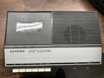 Lloyd Vintage Cassette Recorder Model # 1V 20L-114A Tested With Case Nice. Fixed Price $85.00.
