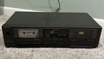 Technics RS-B17W Double Cassette Deck- Touch Recording Auto Tape Select Tested. Fixed Price $44.97.