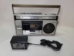 *for Parts Repair* Panasonic RX-1820 Radio Cassette Boombox Retro W Adapter. Fixed Price $49.99.