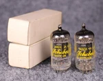 (2) Matched Nos Nib Raytheon 12AX7/ECC83 Long Black Plate Tubes Test Strong!. Fixed Price $189.99.