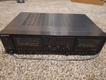Sony Dual Cassette Deck Tape Player TC-WR710 Powers No Remote. Fixed Price $29.99.