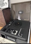 Vintage Kodak Supermatic 20 Sound Projector W/ Leather Case Near Mint. Fixed Price $125.00.