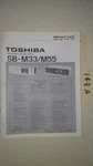 Toshiba SB-M33 M55 Service Manual Original Repair Book Stereo Amplifier. Fixed Price $19.98.