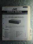 Jvc KD-VR5 Service Manual Original Repair Book Stereo Tape Deck Player Cassette. Fixed Price $27.50.