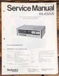 Technics Cassette Service Manual *original*. Fixed Price $24.97.