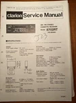 Clarion 8702RT Am/fm Stereo Receiver Original Service Repair Manual. Fixed Price $14.94.