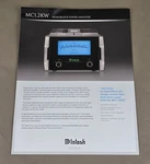 Mcintosh MC1.2KW Monoblock Power Amplifier Brochure D-2354. Fixed Price $54.95.