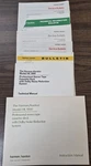 Harman Kardon HK1000 Cassette Tech And Owners Manual W/5 Bulletins - Oem. Fixed Price $12.50.