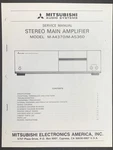 Mitsubishi M-A4370 M-A5360 Power Amplifier Service Manual Original. Fixed Price $39.99.