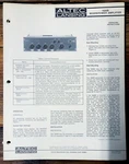 Altec Model 1606B Amplifier Owners Manual & Schematic *orig*. Fixed Price $24.97.