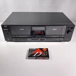 Jvc TD-W303 Stereo Double Cassette Deck Tape Recorder Vtg. Fixed Price $89.99.