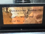 Price Cut: Pair Of Quicksilver 8417 Mono 60W Tube Amps; Vintage. Fixed Price $1590.00.