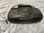 Radioshack CD-3315 Boombox Cd-tape PLAYER-RADIO-1995-WITH Cord-tested Works. Fixed Price $33.74.