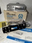 Pioneer Vintage High End Cassette Car Stereo Rare New KPX-600 1970S Early 80S. Fixed Price $1495.00.