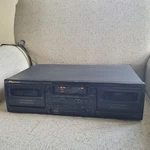 Pioneer CT-W205R Double Dual Cassette Deck Dolby Stereo Works Great (tested). Fixed Price $66.21.