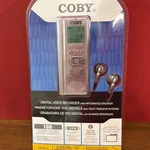 Coby CXR190 Digital Voice Recorder 270 Hrs Recording Time Integrated Speaker. Fixed Price $33.89.