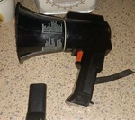 Vintage Radioshack Preprogram Musical Powerhorn Bullhorn Megaphone Tested Works. Fixed Price $48.00.