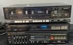 Fisher Amplifier CA-272 & Synthesizer Tuner FM-272 Tape Deck CRW45 Parts Only. Fixed Price $139.40.