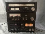 Vintage Sharp SM-1122 Amplifier+ RT-1122 Cassette Deck+ ST-1122 Tuner *read Plz*. Fixed Price $170.00.