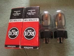 (2) Mint Nos Nib 1960 Rca Blackplate 6L6GC Guitar Audio Tubes. Fixed Price $275.00.