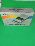 Vintage Cec Slim Line Portable Cassette Recorder Model CRA-8500. Fixed Price $20.00.